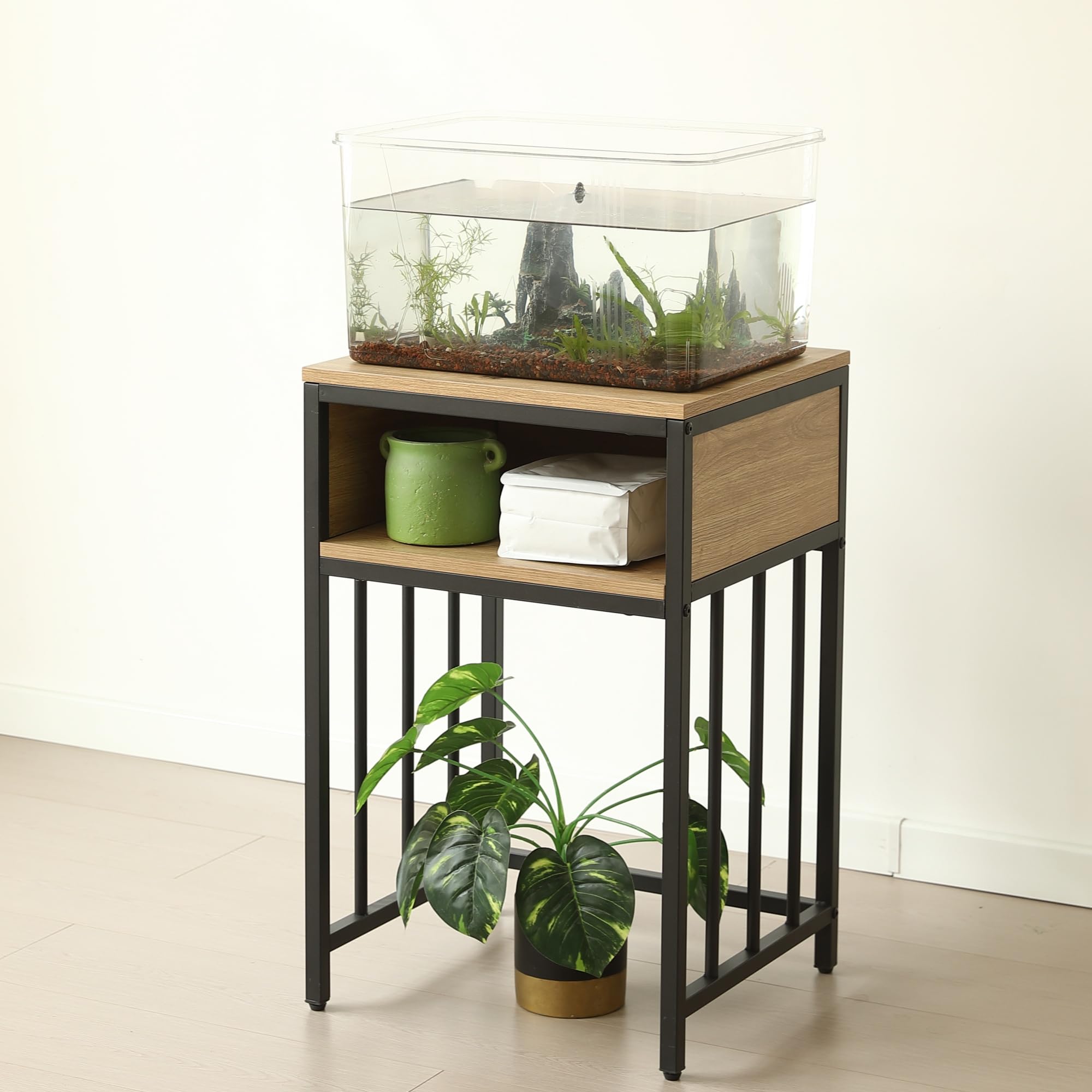 【新品】耐荷重100kg 水槽台 45cm幅 2段収納 頑丈 Amazon.co.jp: 水槽台 45cm×40cm 耐荷重100kg 幅45cm 奥行40cm 二段